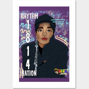 Rhythm Nation || Janet Posters and Art